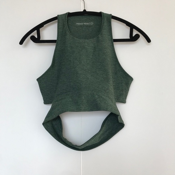 Outdoor Voices Tops - OUTDOOR VOICES | SLASHBACK CROP TOP
